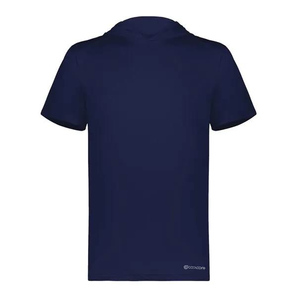 Holloway Hooded T-Shirt Powered by Coolcore... from ASI 84358 S&S Activewear