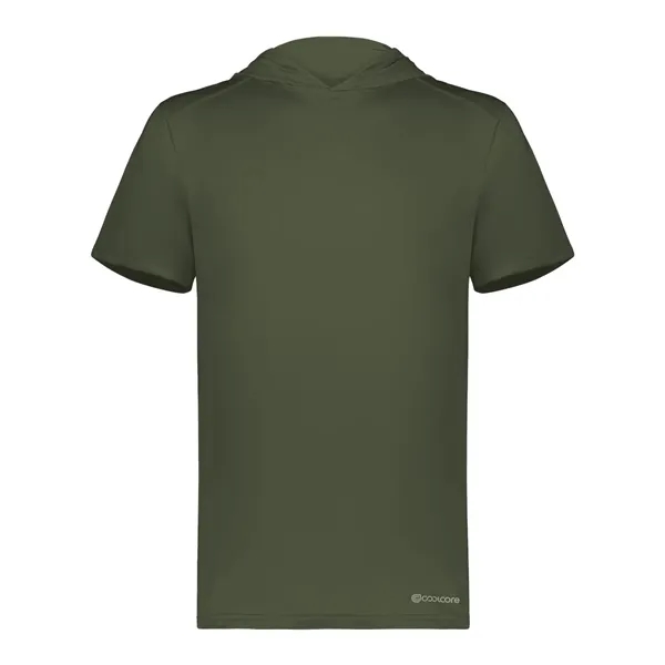 Holloway Hooded T-Shirt Powered by Coolcore... from ASI 84358 S&S Activewear