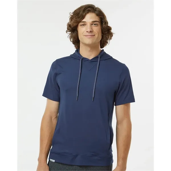 Holloway Eco Revive™ Ventura Soft Knit Short Sleeve Hoodie... from ASI 84358 S&S Activewear