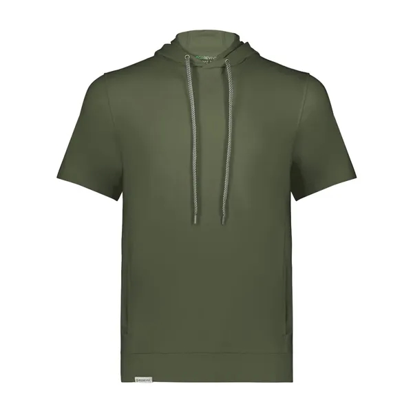 Holloway Eco Revive™ Ventura Soft Knit Short Sleeve Hoodie... from ASI 84358 S&S Activewear