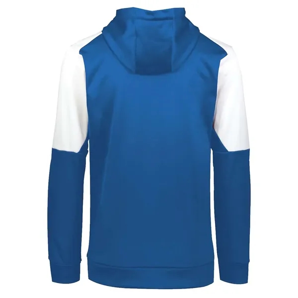 Holloway Youth Blue Chip Hooded Sweatshirt... from ASI 84358 S&S Activewear
