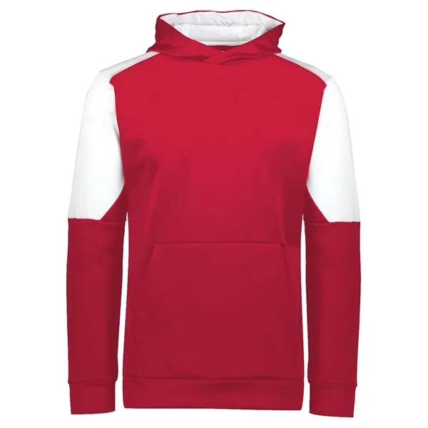 Holloway Youth Blue Chip Hooded Sweatshirt... from ASI 84358 S&S Activewear