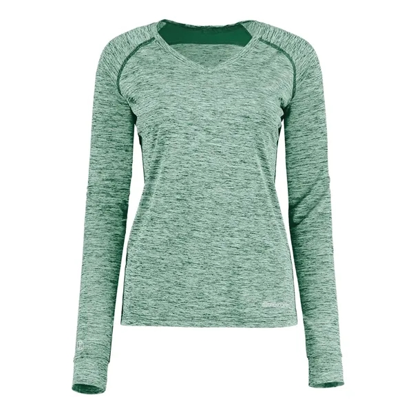 Holloway Women's Electrify CoolCore® Long Sleeve V-Neck T...... from ASI 84358 S&S Activewear