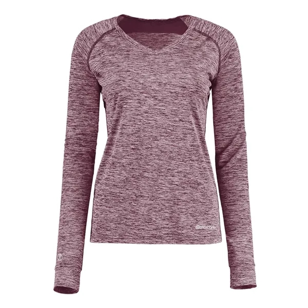 Holloway Women's Electrify CoolCore® Long Sleeve V-Neck T...... from ASI 84358 S&S Activewear