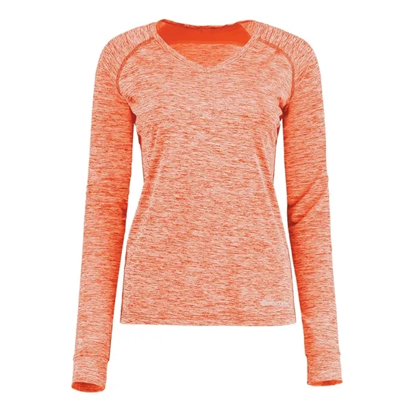 Holloway Women's Electrify CoolCore® Long Sleeve V-Neck T...... from ASI 84358 S&S Activewear