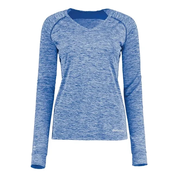 Holloway Women's Electrify CoolCore® Long Sleeve V-Neck T...... from ASI 84358 S&S Activewear