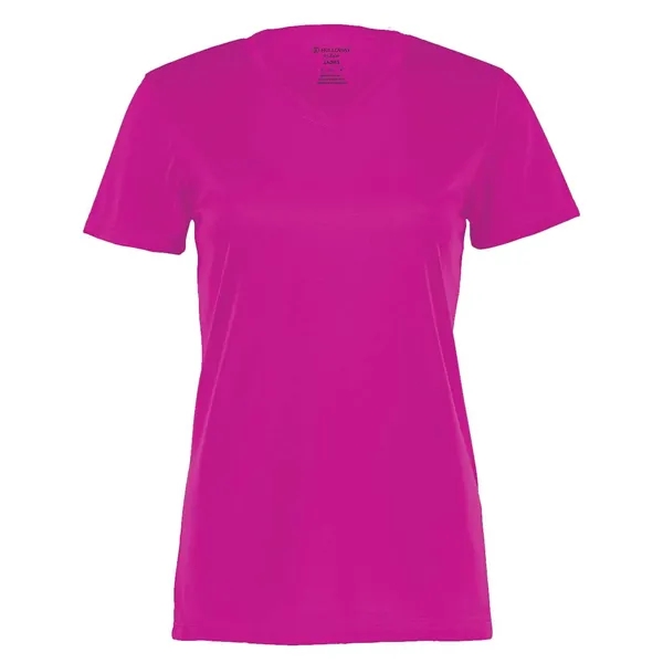 Holloway Women's Momentum V-Neck T-Shirt... from ASI 84358 S&S Activewear