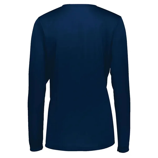 Holloway Women's Momentum Long Sleeve V-Neck T-Shirt... from ASI 84358 S&S Activewear