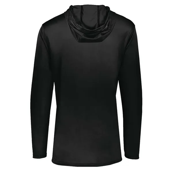 Holloway Youth Momentum Hooded Long Sleeve T-Shirt... from ASI 84358 S&S Activewear