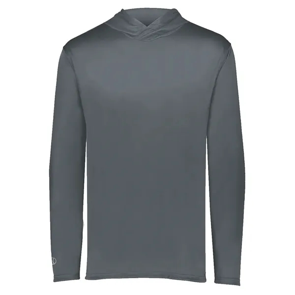 Holloway Youth Momentum Hooded Long Sleeve T-Shirt... from ASI 84358 S&S Activewear