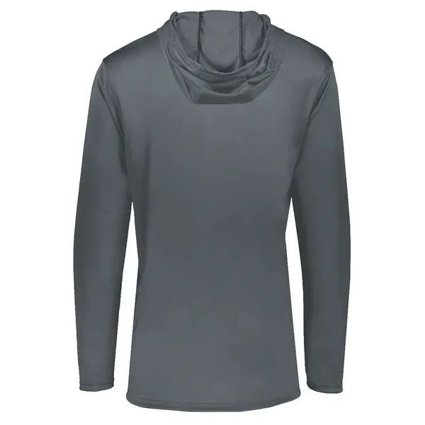 Holloway Youth Momentum Hooded Long Sleeve T-Shirt... from ASI 84358 S&S Activewear
