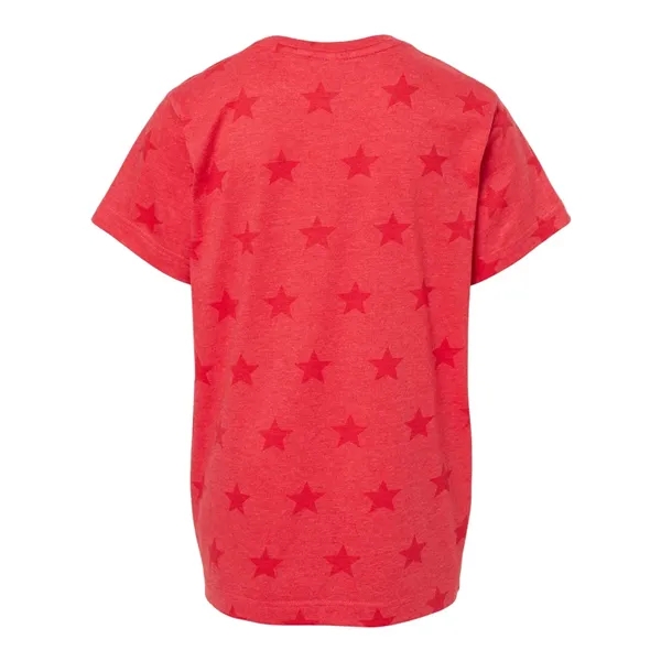 Code Five Youth Star Print Tee... from ASI 84358 S&S Activewear