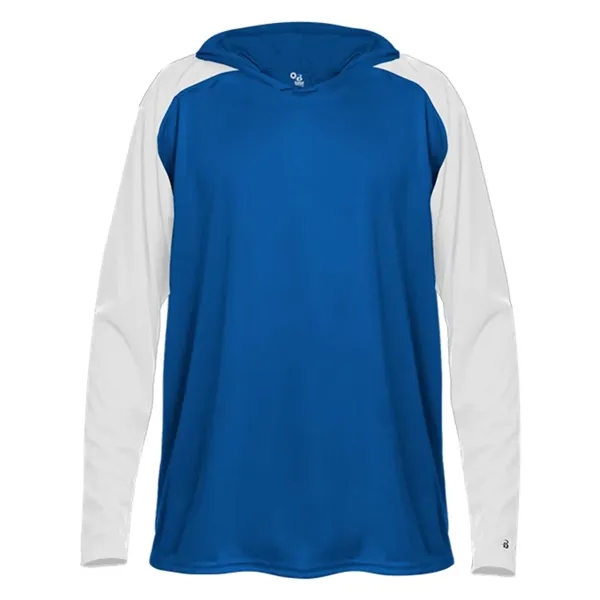 Badger Breakout Youth Hooded T-Shirt... from ASI 84358 S&S Activewear