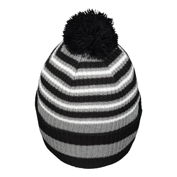 Holloway 8 1/2" Spirit Pom Beanie... from ASI 84358 S&S Activewear