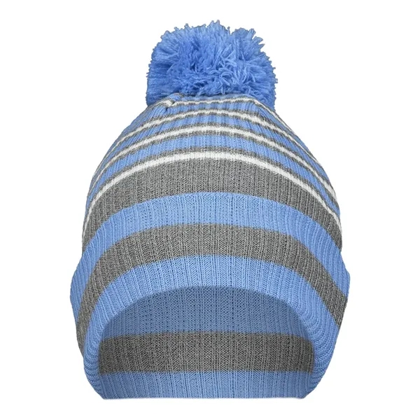 Holloway 8 1/2" Spirit Pom Beanie... from ASI 84358 S&S Activewear