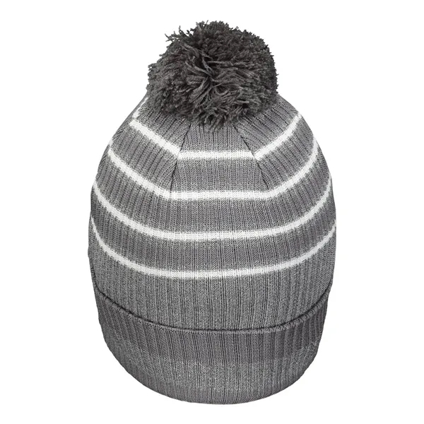 Holloway 8 1/2" Spirit Pom Beanie... from ASI 84358 S&S Activewear