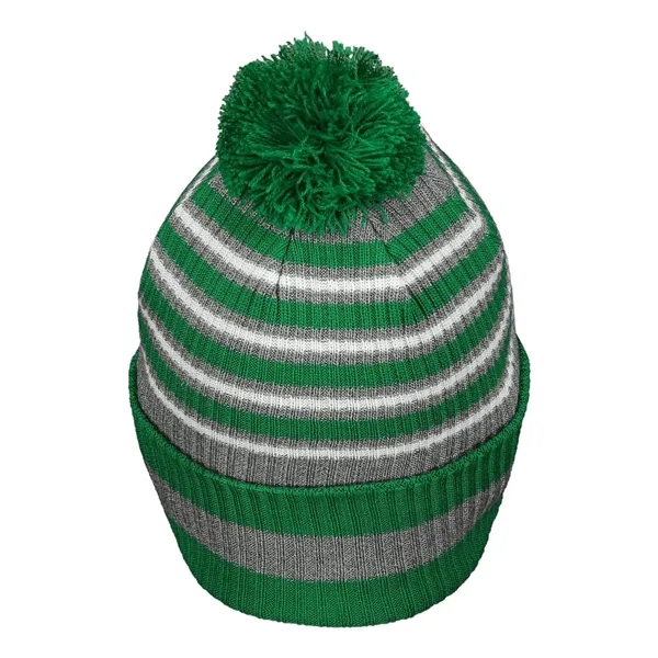 Holloway 8 1/2" Spirit Pom Beanie... from ASI 84358 S&S Activewear