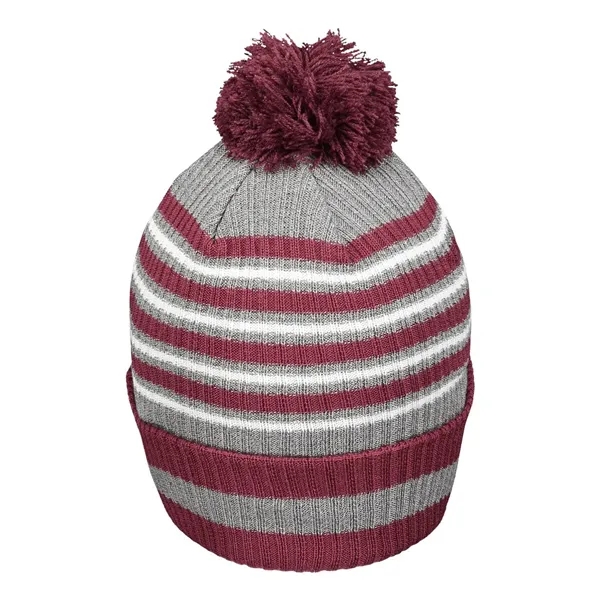 Holloway 8 1/2" Spirit Pom Beanie... from ASI 84358 S&S Activewear