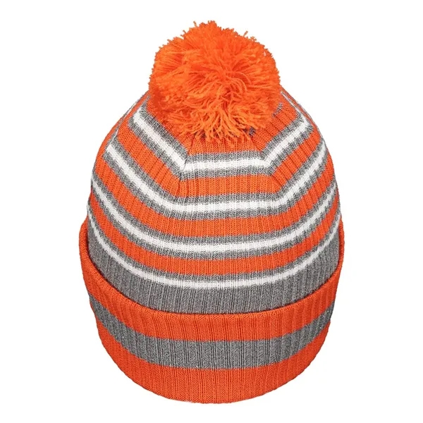 Holloway 8 1/2" Spirit Pom Beanie... from ASI 84358 S&S Activewear