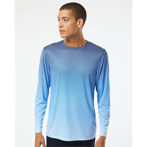 Paragon Barbados Performance Pin Dot Long Sleeve T-Shirt... from ASI 84358 S&S Activewear