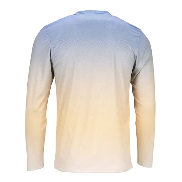 Paragon Barbados Performance Pin Dot Long Sleeve T-Shirt... from ASI 84358 S&S Activewear