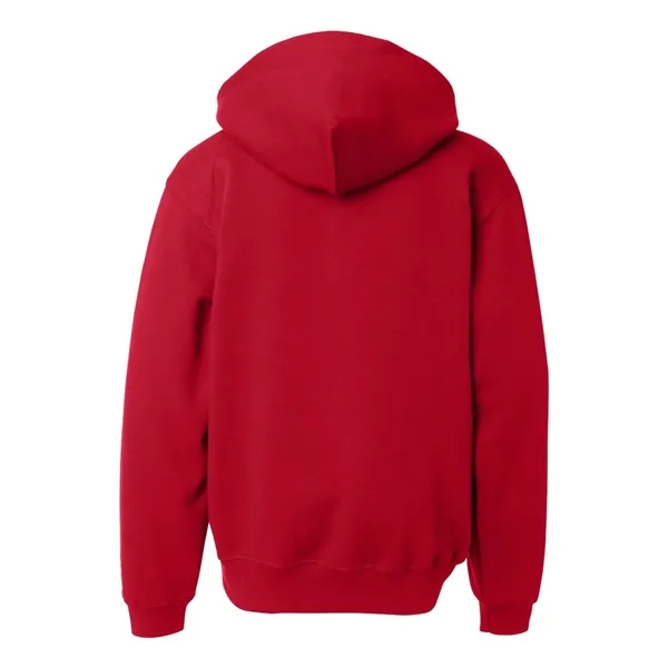 Youth sweatshirt with two-ply hood and spandex-reinforced rib-knit cuffs and waistband.... from ASI 84358 S&S Activewear