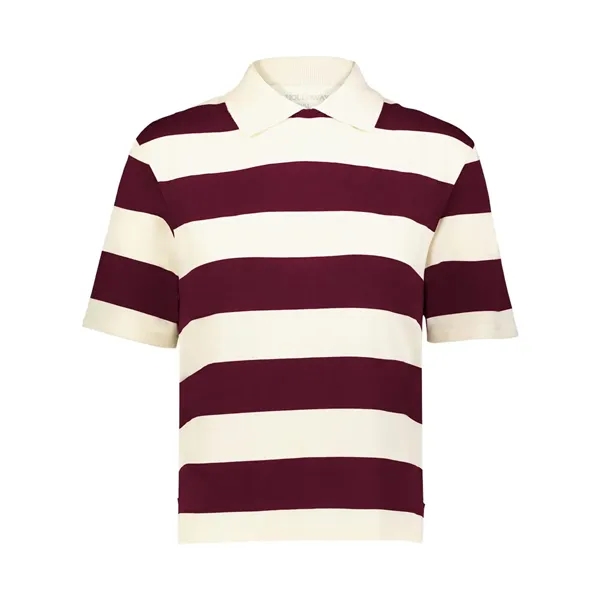 Holloway Women's Prep Street Rugby Crop T-Shirt... from ASI 84358 S&S Activewear