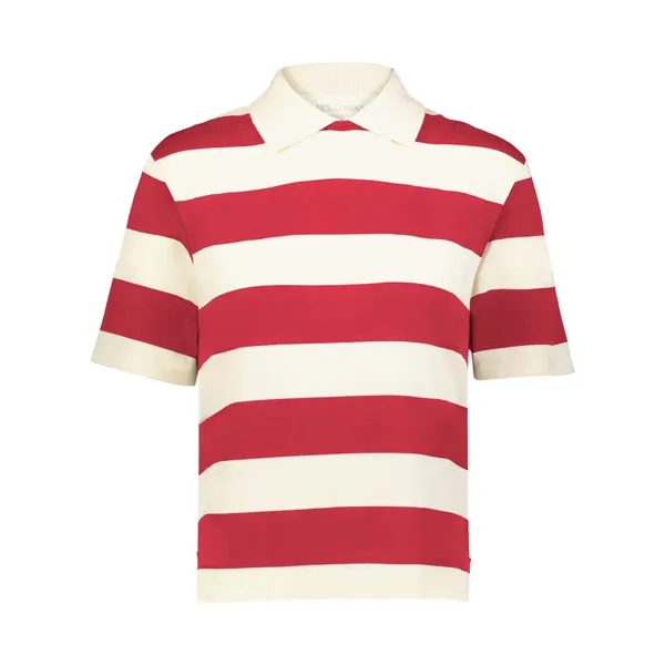 Holloway Women's Prep Street Rugby Crop T-Shirt... from ASI 84358 S&S Activewear