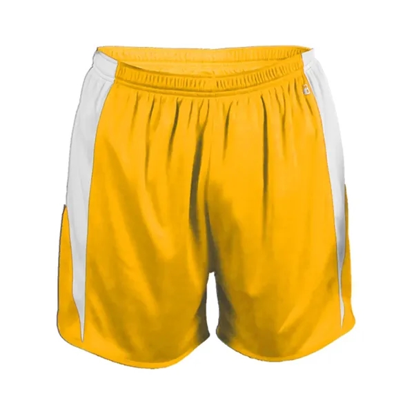100% polyester youth short with moisture management, antimicrobial enhancement, and more.... from ASI 84358 S&S Activewear
