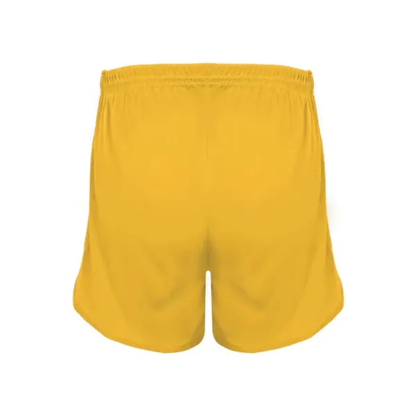 100% polyester youth short with moisture management, antimicrobial enhancement, and more.... from ASI 84358 S&S Activewear