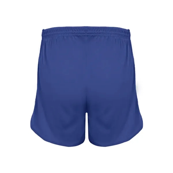 100% polyester youth short with moisture management, antimicrobial enhancement, and more.... from ASI 84358 S&S Activewear
