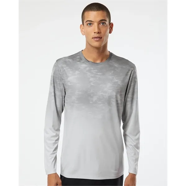 Paragon Montauk Oceanic Fade Performance Long Sleeve T-Shirt... from ASI 84358 S&S Activewear