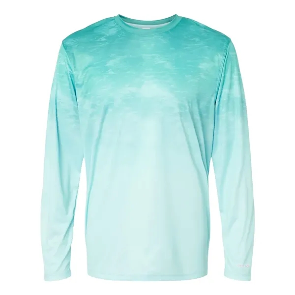 Paragon Montauk Oceanic Fade Performance Long Sleeve T-Shirt... from ASI 84358 S&S Activewear