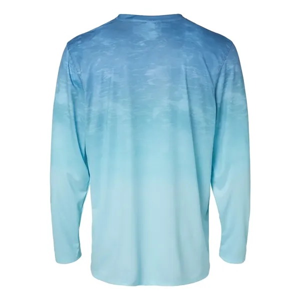 Paragon Montauk Oceanic Fade Performance Long Sleeve T-Shirt... from ASI 84358 S&S Activewear