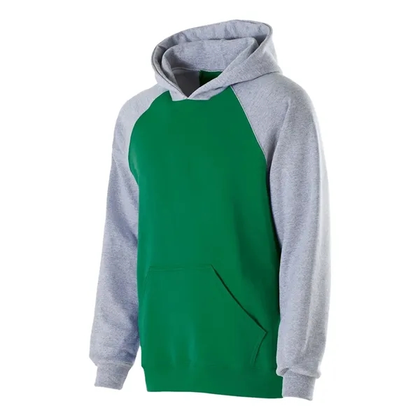 Holloway Youth Cotton/Poly Fleece Banner Hooded Sweatshirt... from ASI 84358 S&S Activewear