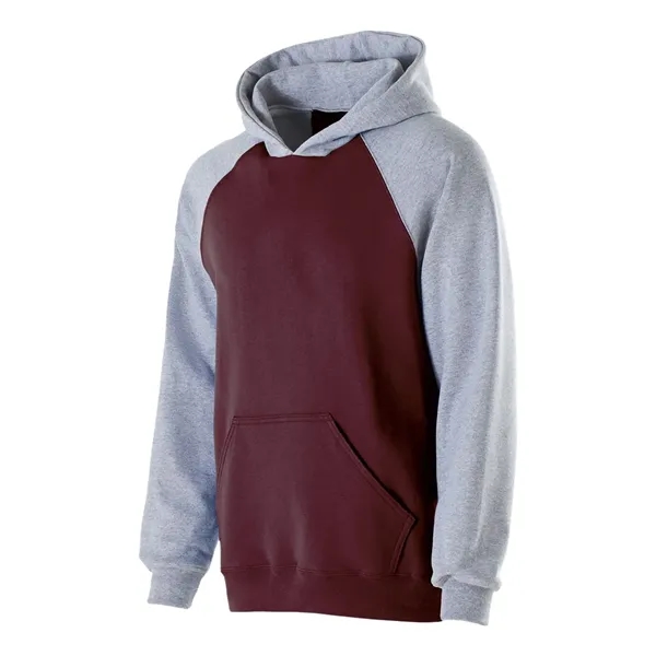 Holloway Youth Cotton/Poly Fleece Banner Hooded Sweatshirt... from ASI 84358 S&S Activewear