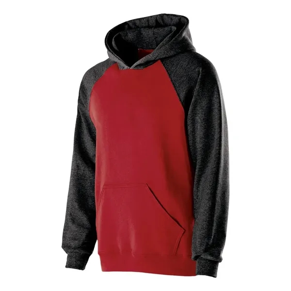 Holloway Youth Cotton/Poly Fleece Banner Hooded Sweatshirt... from ASI 84358 S&S Activewear