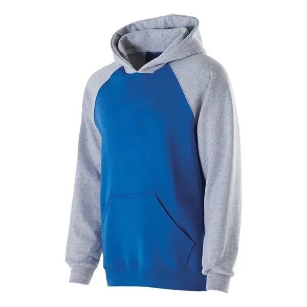 Holloway Youth Cotton/Poly Fleece Banner Hooded Sweatshirt... from ASI 84358 S&S Activewear