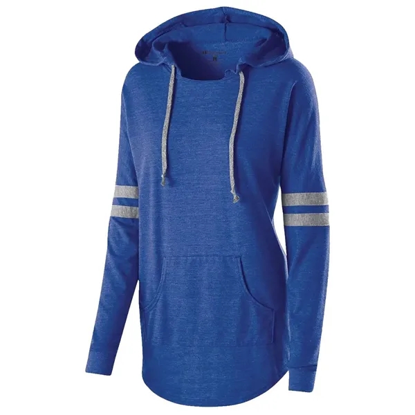 Holloway Women's Triblend Hooded Long Sleeve T-Shirt... from ASI 84358 S&S Activewear