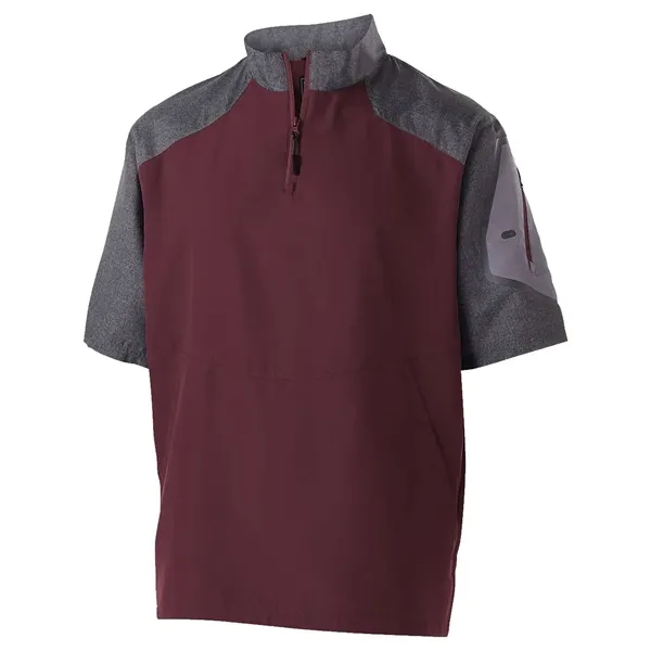 Holloway Raider Short Sleeve Quarter-Zip... from ASI 84358 S&S Activewear