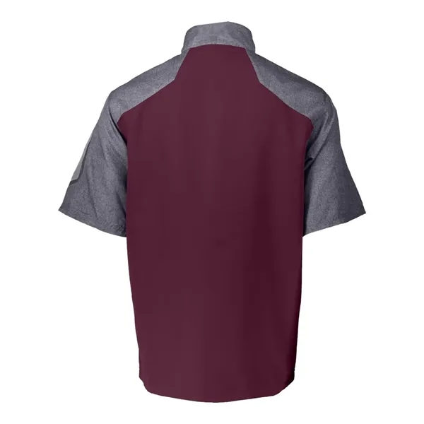 Holloway Raider Short Sleeve Quarter-Zip... from ASI 84358 S&S Activewear