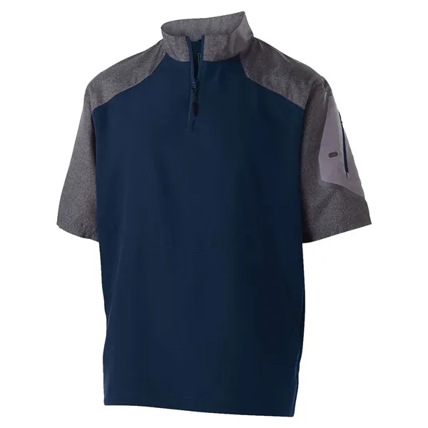 Holloway Raider Short Sleeve Quarter-Zip... from ASI 84358 S&S Activewear