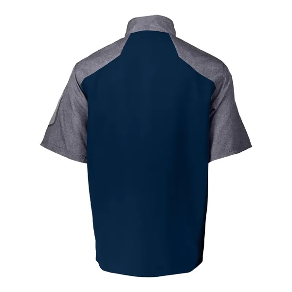 Holloway Raider Short Sleeve Quarter-Zip... from ASI 84358 S&S Activewear
