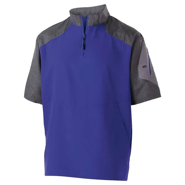 Holloway Raider Short Sleeve Quarter-Zip... from ASI 84358 S&S Activewear