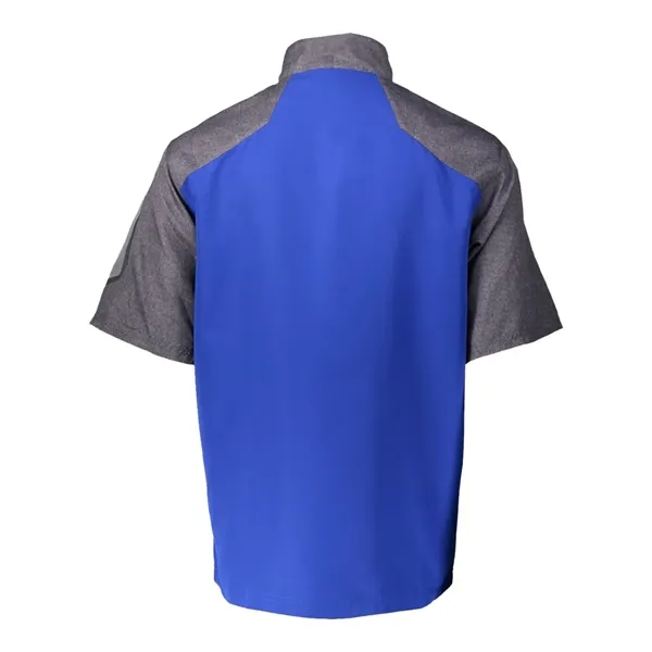 Holloway Raider Short Sleeve Quarter-Zip... from ASI 84358 S&S Activewear