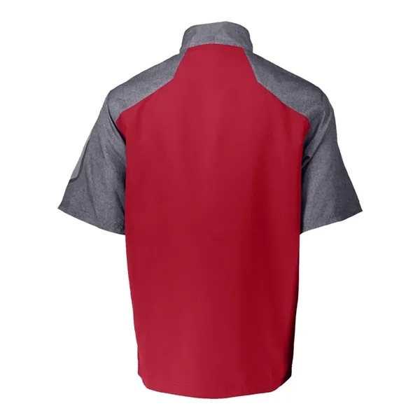 Holloway Raider Short Sleeve Quarter-Zip... from ASI 84358 S&S Activewear