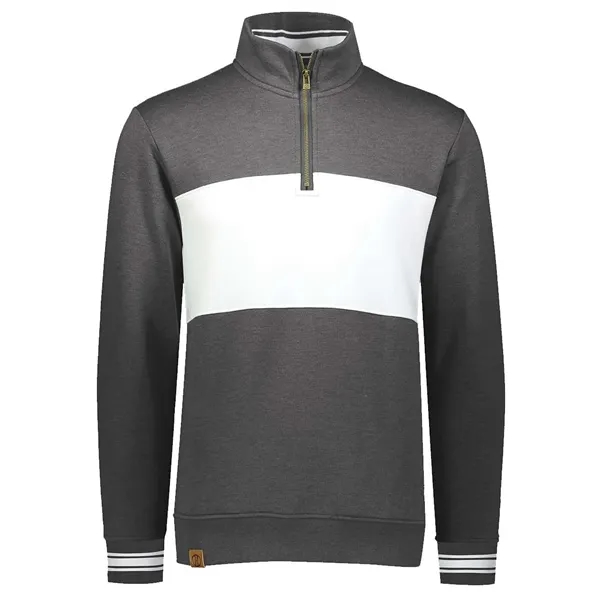 Holloway Ivy League Fleece Colorblocked Quarter-Zip Sweat...... from ASI 84358 S&S Activewear