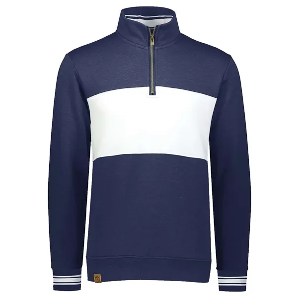 Holloway Ivy League Fleece Colorblocked Quarter-Zip Sweat...... from ASI 84358 S&S Activewear