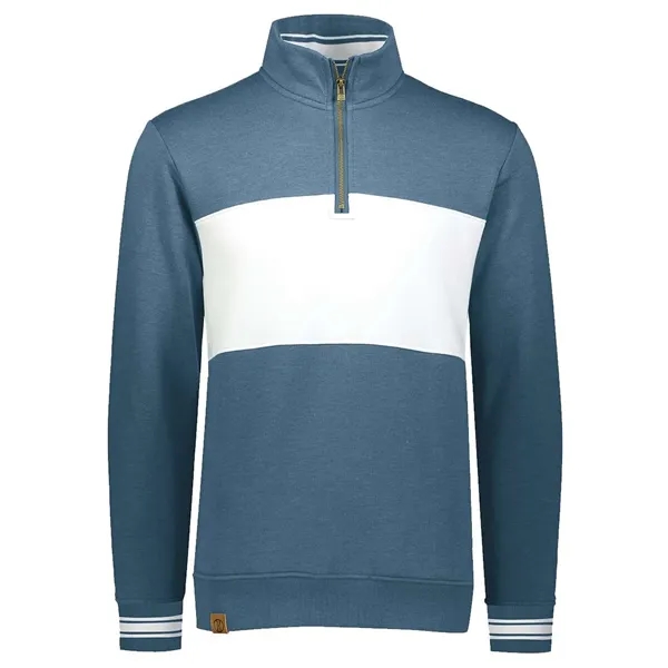 Holloway Ivy League Fleece Colorblocked Quarter-Zip Sweat...... from ASI 84358 S&S Activewear