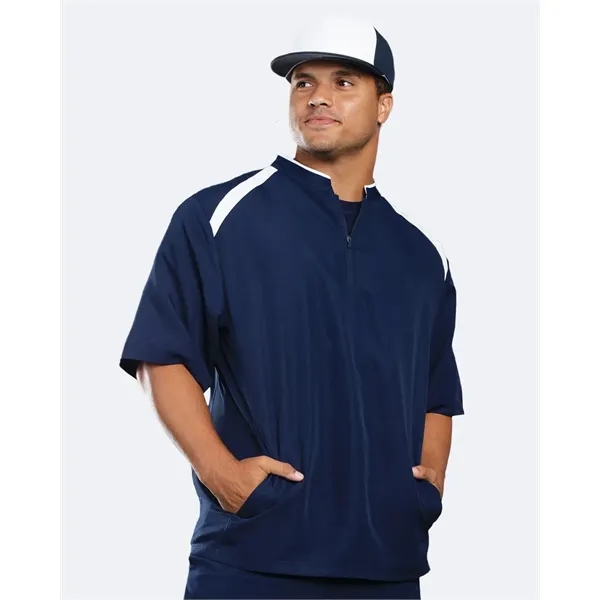 Holloway Clubhouse Short Sleeve Quarter-Zip Pullover... from ASI 84358 S&S Activewear